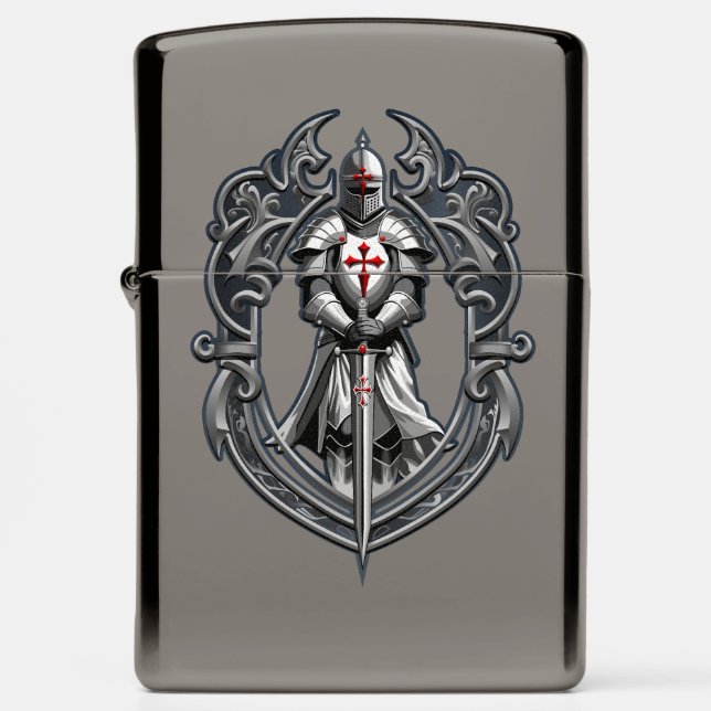 Templars Zippo Lighter 2 (Front)