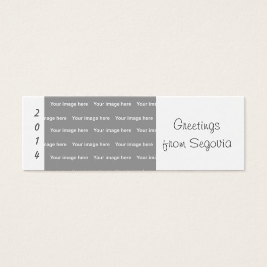 template 2014 pocket calendar (Front)