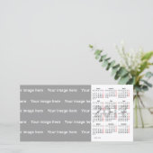 template 2017 Calendar Photo Card (Standing Front)
