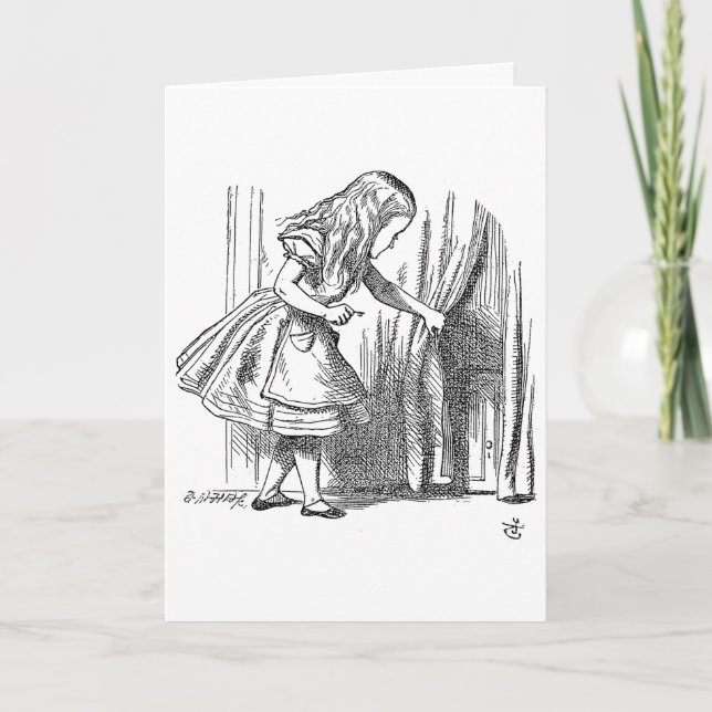 Template Alice Looking for the Door (Front)