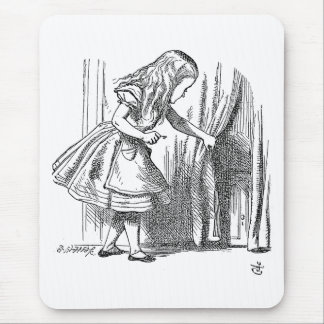 Template Alice Looking for the Door Mouse Pad