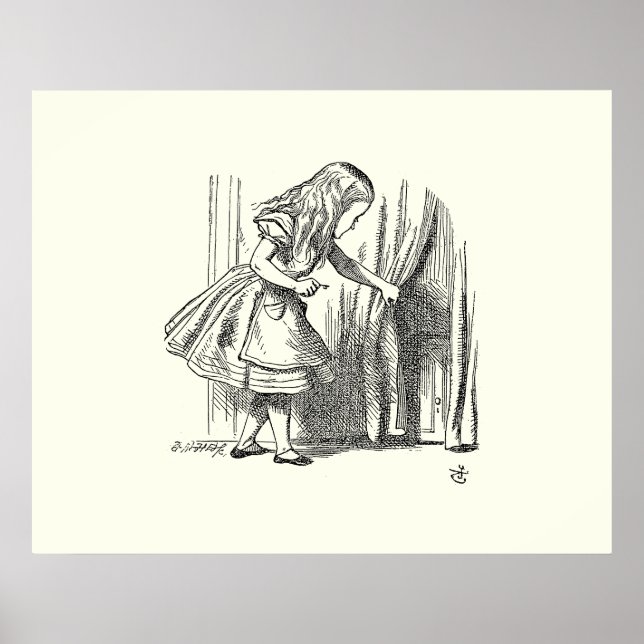 Template Alice Looking for the Door Poster (Front)
