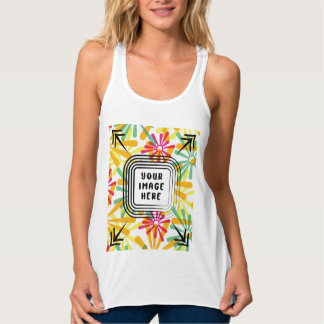 Template Bella+Canvas Flowy Racerback Tank Top