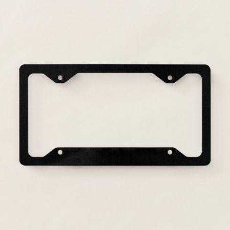 Template Blank Add Text Change Background Color License Plate Frame