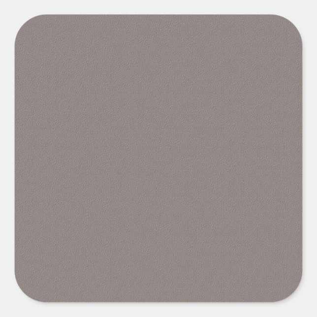 Template Blank Add your image text elegant gray Square Sticker (Front)