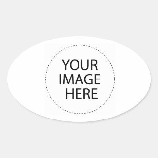 Template Blank   Add your image text or buy BLANK Oval Sticker