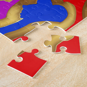 Template Blank add your own PHOTO IMAGE JPG JEPG Jigsaw Puzzle