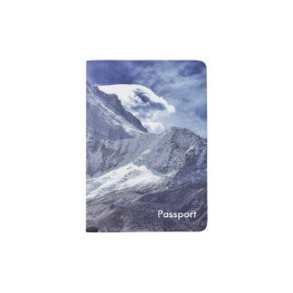 Template Blank DIY Add IF LOST Return contact Passport Holder