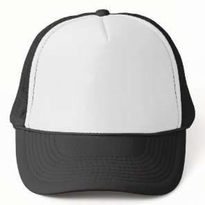TEMPLATE Blank DIY easy customize add TEXT PHOTO Trucker Hat