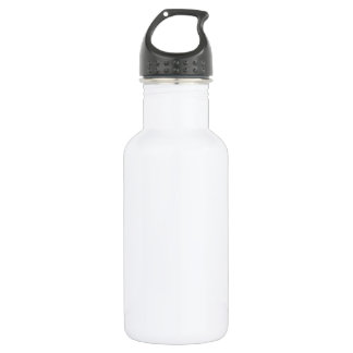 TEMPLATE Blank DIY easy customize add TEXT PHOTO Water Bottle