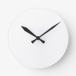 TEMPLATE Blank DIY easy customize clock clocks