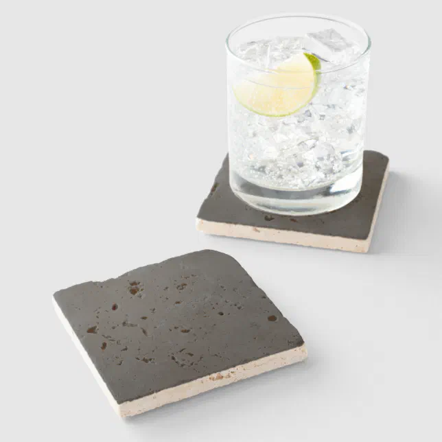 Template blank diy Travertine STONE COASTERS | Zazzle