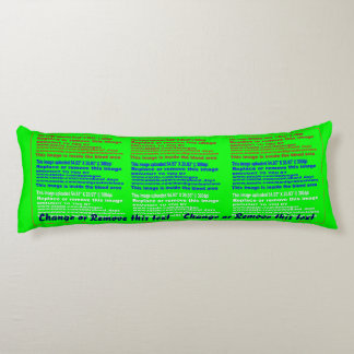 Template Body Pillow View About the Design