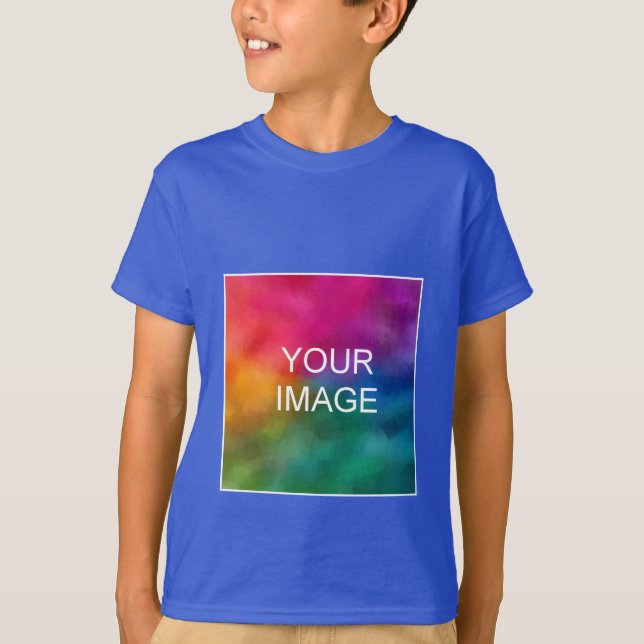 Template Boys Kids TShirts Add Image Text Custom (Front)