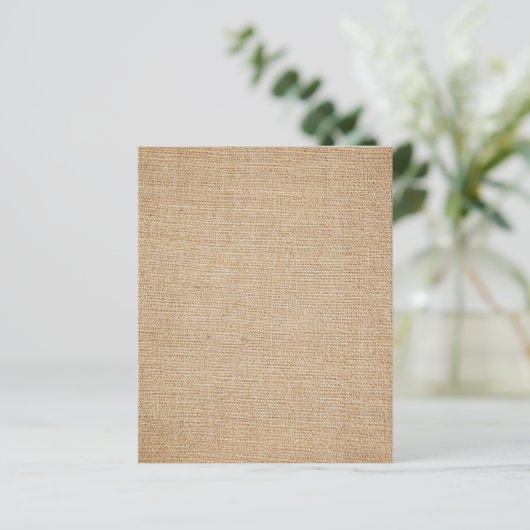 Template - Burlap Background (Standing Front)
