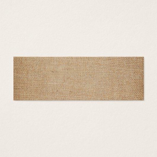 Template - Burlap Background (Front)