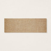 Template - Burlap Background (Back)