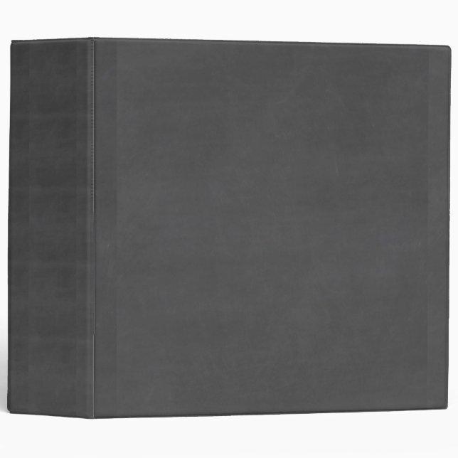 Template - Chalkboard Background Customize 3 Ring Binder (Front/Spine)