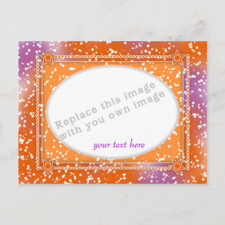 Template "Colors" Postcard