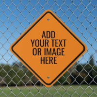 Template: Create An Orange Custom Diamond Outdoor