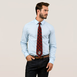 Template - Crest + Tartan Neck Tie