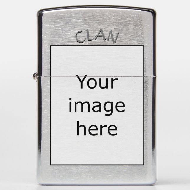 Template - Crest Zippo Lighter (Front)