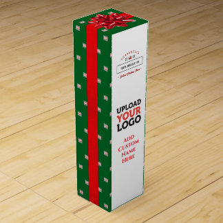 Template Custom Logo Special Quality Gift Green Wine Box