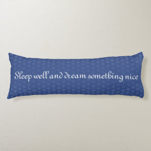 Template - Custom your text, image & background Body Pillow