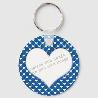 Template "Cute Hearts" Keychain