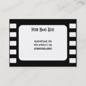 Template, Film Template Business Card (Back)