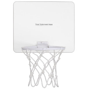 Template for Fit Square your text here, Whites Tra Mini Basketball Hoop