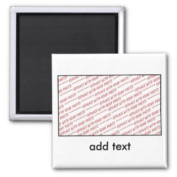 Template For Group Or Class Photo Magnet by templates4you at Zazzle