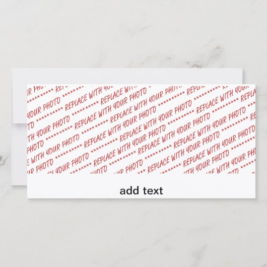 Template for Panoramic, Group or Class Photo (Front)