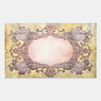 Template Frame Victorian Style BookPlate
