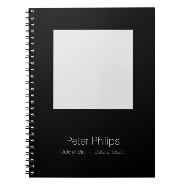 Template Funeral Guest Book Add favorite image 1 (Front)