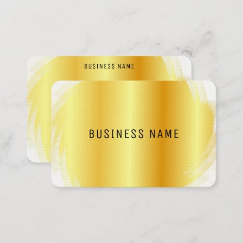 Template Gold Look Professional Modern Elegant Business Card