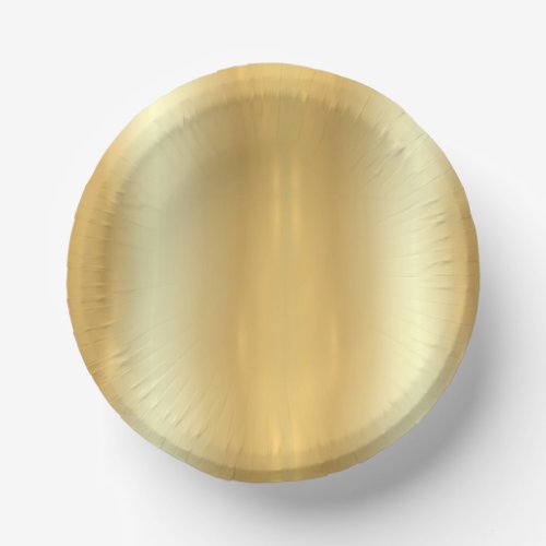 Template Gold Look Trendy Elegant Glamorous Paper Bowls