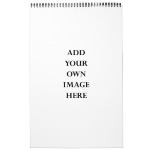 template large print single page calendar