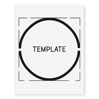 Template (Light BG) Temporary Tattoos