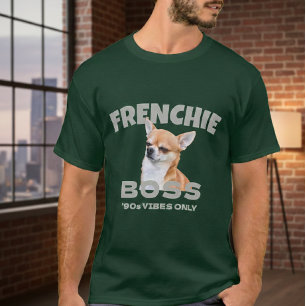 Template Men's T-Shirts Pet Puppy Custom Frenchie 