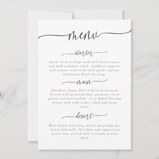 TEMPLATE MENU 9, (Front)