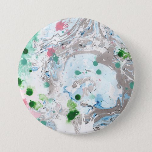 Template Modern Abstract Marble Look Pink Blue Button
