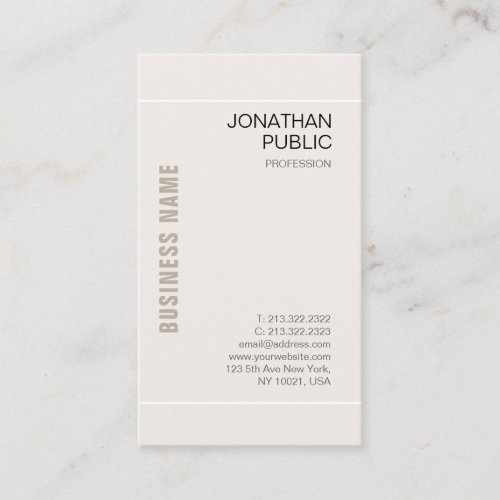 Template Modern Elegant Colors Professional Business Card