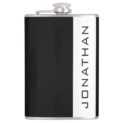 Template Modern Elegant Simple Your Name or Text Flask