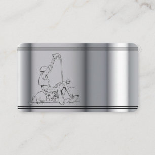 Template motorcycle business card