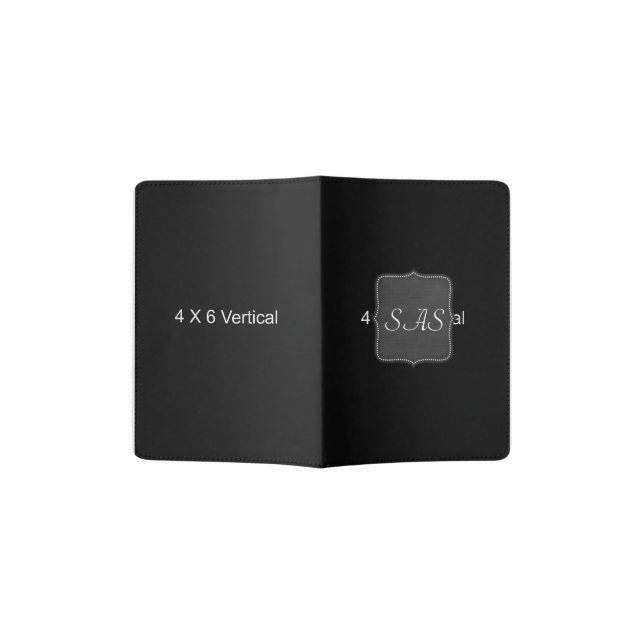 TEMPLATE - Passport Cover (4x6, 2 vert photo) (Opened)