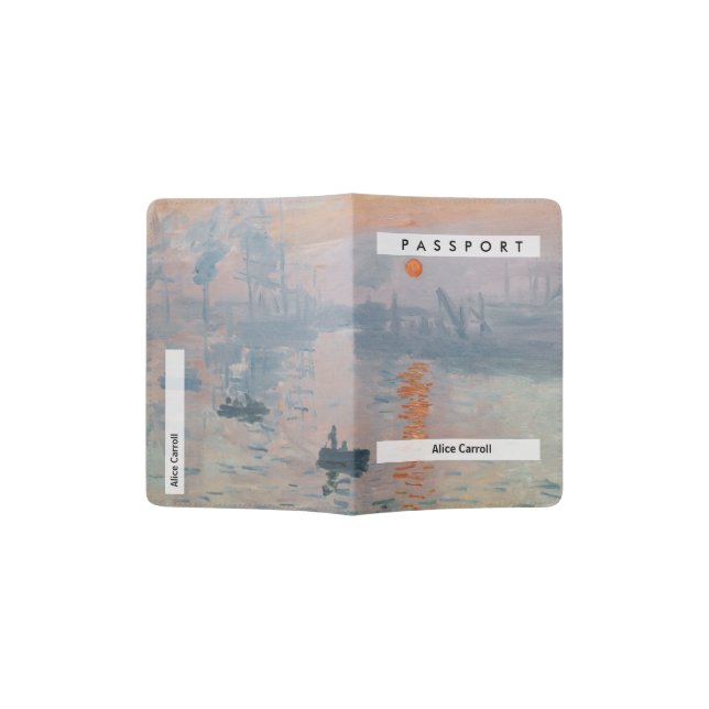 Template Passport Holder (Opened)