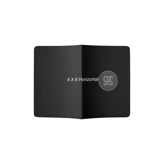 TEMPLATE - Passport Holder (full photo 4x6 horiz) (Opened)