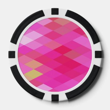 Template Pattern Poker Chips by SharonaCreations at Zazzle