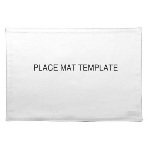 TEMPLATE _ PLACE MAT